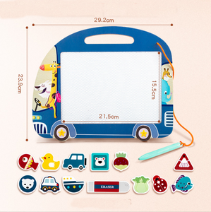 モンテッソーリロードトリップアクティビティ磁気Diy製図板おもちゃ - Product Image 3