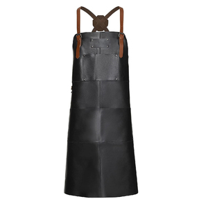 Wholesale 100% Original Premium Quality Leather Outdoor Sports <b>Chef</b> <b>Apron</b> Custom Logo Colors Apparel Unisex Custom Made Size - Product Image 1