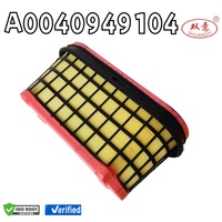 Filtres à air alvéolaires de remplacement pour excavatrice A0040949104, filtres à air alvéolaires pour ligne de production automobile 0040949104 40949104 CA30103