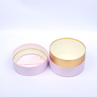 Xin — boîte à fleurs ronde avec couvercle transparent, fait à la main, de luxe, en pvc transparent, emballage de cadeaux pour roses, vente en gros