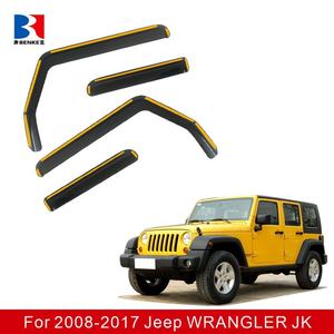 Pare-soleil pour WRANGLER JK 2008-2017, déflecteur incassable en PC injecté, visière de fenêtre encastrée - Product Image 2