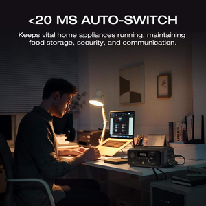 สถานีไฟฟ้าพกพา RIVER 3 ความจุ 256 วัตต์ชั่วโมง พร้อมระบบชาร์จเร็ว 1 ชั่วโมง และแบตเตอรี่ LFP สำหรับการตั้งแคมป์และสถานการณ์ฉุกเฉิน - Product Image 3