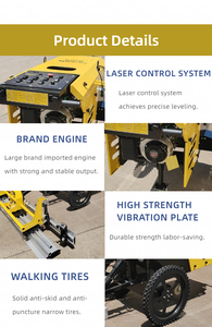 Machine à lisser le béton au <span class=keywords><strong>laser</strong></span> à essence largement utilisée, efficace, avec moteur pour les machines de construction - Product Image 5