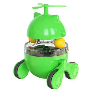 Juguetes interactivos para mascotas, molino de viento giratorio, dispensador de alimentos, alimentador inteligente, juguete para gatos, oferta de Amazon - Product Image 5