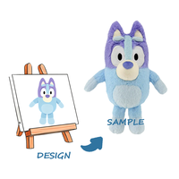 Porte-clés en peluche super doux personnalisé avec rembourrage en coton PP, design Kawaii pour un usage réconfortant
