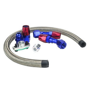 ชุดสายเชื่อมต่อเทอร์โบชาร์จเจอร์ Poyracing รุ่น T3 T4 T04E สำหรับการดัดแปลงและอัปเกรด - Product Image 2