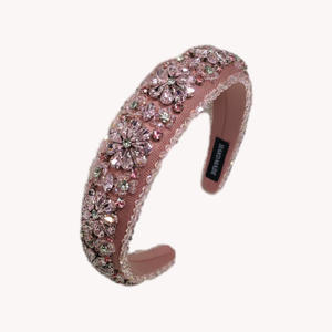 नए गैंडे रंग के बाल बैंड बहुमुखी उच्च शीर्ष बड़े लक्जरी बाल बड़े लक्जरी बालों के होप सुरुचिपूर्ण रेट्रो ऑल-मैच हेडबैंड - Product Image 4