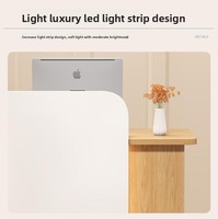 Prix d'usine Laque blanche brillante Offres Spéciales personnalisable Lumière LED Checkstand Mini Taille Réception Dernière conception