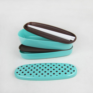 Japanese Style Double Layer Rectangular Bento <b>Box</b> Plastic Microwaveable <b>Lunch</b> <b>Box</b> - Product Image 2