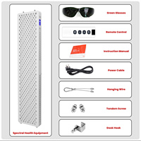 Ideatherapy RL450MAX-7CH, panneau de luminothérapie infrarouge à 7 longueurs d'onde, écran tactile, application personnalisée, luminothérapie rouge pour usage domestique