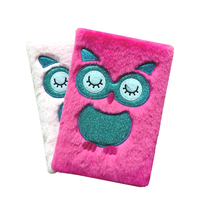 Agenda en peluche à la mode pour enfants, carnet de notes A5, avec serrure et clé, Secret, scintillant, meilleur cadeau pour filles, 2022