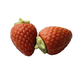 Etiqueta privada, nuevo diseño, comida para mascotas, aperitivos para perros, forma de fresas, Limpieza de dientes, golosinas dentales para perros OEM - Product Image 3