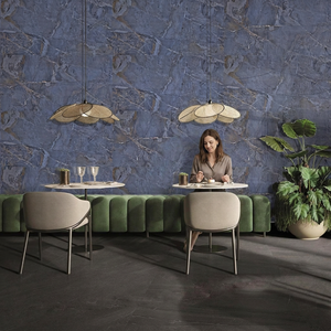 Fantasy Blue 800x1600mm Glazed Porcelain Tiles Blue Stone Finish For International Project Tenders - Product Image 6