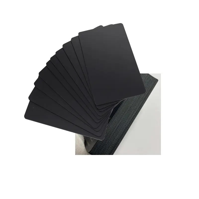 Custom Cheap Price Classic 1k NFC Black Card 13.56mhz RFID Contactless Black NFC Card