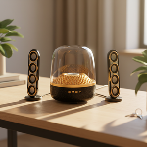 Nuevo Altavoz Huaqiangbei Crystal LP5 Pro para 5.3, Sonido Envolvente Estéreo de 190W para Computadora de Escritorio y Sala de Estar - Product Image 1