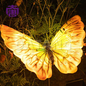 Luminous Frp Outdoor Garden Landscape Artifical Park Event <b>Night</b> Scene Props Christmas Halloween Wedding Decorations - Product Image 5