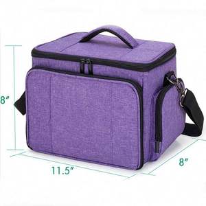 ตัวอย่างฟรี กระเป๋าใส่จักรเย็บผ้าแบบมีล้อ ทนทาน อเนกประสงค์ เหมาะสำหรับธุรกิจ โรงแรม งานแต่งงาน มีช่องใส่ของหลายช่อง ป้องกันฝุ่น - Product Image 5