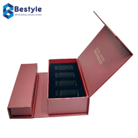 En gros Personnalisé Impression Magnétique Produits de Soins De La Peau Boîte D'emballage Cadeau Avec Plateau En Mousse EVA
