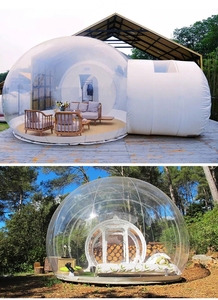 Tente gonflable de Camping à bulles écologiques, simple Tunnel extérieur, g - Product Image 4