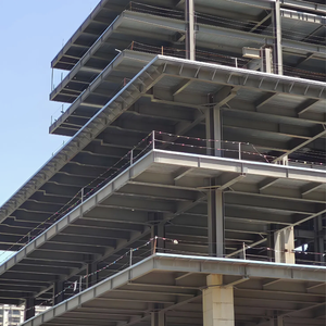 مبنى حديث مسبق الصنع من الهياكل الفولاذية خفيفة الوزن المجلفنة للاستخدام كمستودع أو حظيرة طائرات أو مستشفى أو منزل ريفي 5+ - Product Image 2