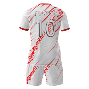 Ystar卸売ポリエステル昇華型カミセタスサッカーユニフォームキットカスタムメンズサッカーユニフォームサッカーウェアセット（ロゴ付き） - Product Image 3