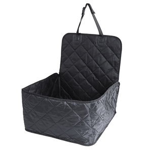 Panier pour animaux de compagnie en tissu Oxford 600D universel noir Anti Silp imperméable confortable voiture Co Pilot - Product Image 3