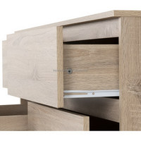 Scadanavian commodes 6 tiroirs de rangement en tissu armoire à tiroirs pour l'hôtel à la maison