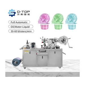 Automatic Thermoforming Liquid Oil Mini Food Fruit Jam Sauce Chocolate Ketchup Blister Packing Machine