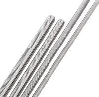 M36 M42 Stainless Steel 304 316 Zinc Plated Black Threaded Rods Nut Washer Steel Bolts Nuts