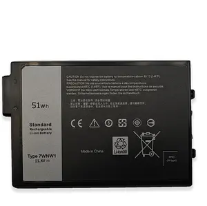 Wiederaufladbare Laptop-Batterie 7WNW1 DMF8C 0DMF8C für Dell Latitude 7424 5424 5420 Rugged Extreme Series