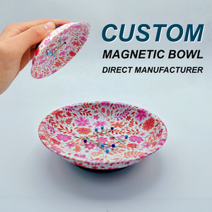 İğne işi için direkt üreticiden baskılı manyetik kase, iğne tutucu, 4 inç, özelleştirilmiş hızlı numune, birinci sınıf kalite tepsi tedarikçisi - Product Image 1