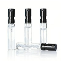 Botol Parfum Prancis Premium yang Dapat Disesuaikan, Botol Parfum Sampel Tahan Lama, Botol Parfum Mini Mewah dengan Semprotan Halus