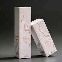 Cajas de Cartón con Impresión UV de Diseño Personalizado, Cajas de Embalaje de Papel para Cosméticos, Cajas de Papel para Embalaje de Botellas de Champú y Perfume