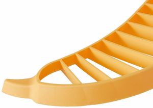 Coupe-bananes manuel en plastique PP facile à utiliser pour la cuisine domestique, compatible lave-vaisselle, éplucheur et hachoir à fruits et légumes pour salades - Product Image 6