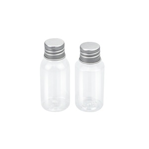 Pet Dispensing Bottles 30ml Aluminum <b>Cap</b> Transparent <b>Plastic</b> Screw <b>Cap</b> For Liquids And Glue - Product Image 5