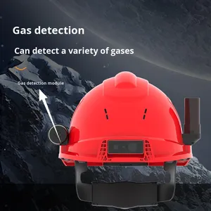 <span class=keywords><strong>Casque</strong></span> <span class=keywords><strong>de</strong></span> sécurité intelligent 4G WiFi à double module avec caméra 1080P, GPS, vidéo en temps réel, <span class=keywords><strong>audio</strong></span> bidirectionnel, en ABS, pour la construction et l'exploitation minière - Product Image 2