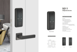 Smart Home <strong>Electronic</strong> Keyless Entry Door <strong>Lock</strong> Auto-Locking Waterproof Touchscreen <strong>Keypad</strong> Fingerprint App Control Keyless Door - Product Image 6