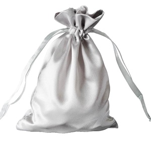 Factory Wholesale High Quality Custom Silk Printed Cloth Shoe Hair <b>Bag</b> <b>Personalized</b> Logo Dust Satin Drawstring <b>Bag</b> - Product Image 1