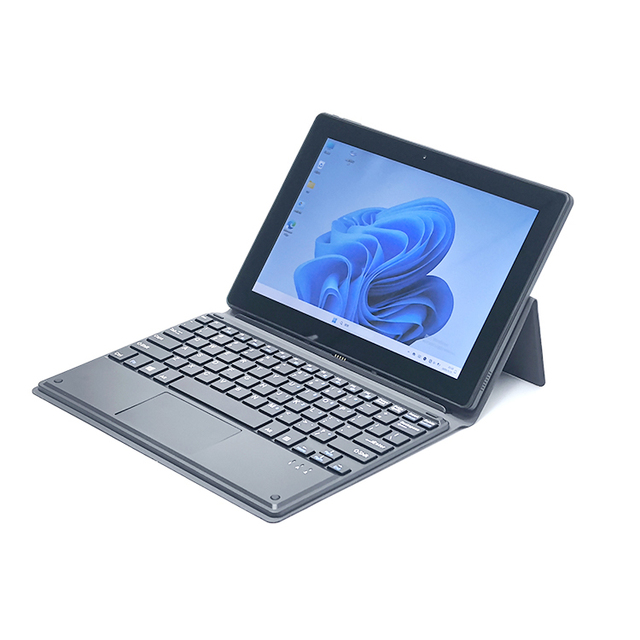 10.1" Touch Screen Tablet PC Windows 11 Intel Quad Core N95 CPU 12GB DDR5 RAM 256GB SSD 2 in 1 Laptop with Keyboard