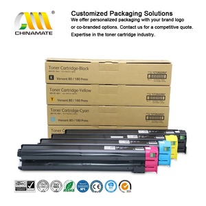 Chinamate ตลับหมึกสำหรับเครื่องพิมพ์กดสีดิจิตอล80 180สีดำ V80 V180 V280ตลับหมึกโทนเนอร์ที่ใช้งานร่วมกันได้ - Product Image 2