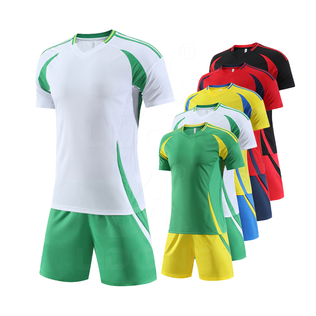 Camiseta De Futbol Manufacturer Polyester Quick Dry Multi-color Breathable Football Training Customizable Soccer Practice Jersey