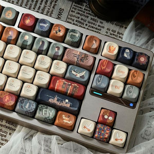 Keycap Owl Letter 144 touches de haute qualité, hauteur standard, hauteur SOA, hauteur M-O-A - Product Image 2