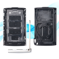 Coque de clé de véhicule télécommandée SZMAISHI pour Jee-p 6 boutons Remplacement d'usine Vente en gros Coque de clé de voiture vierge Étui de clé intelligente