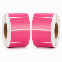 Étiquettes en papier thermocollant personnalisées, film rétractable pour emballages alimentaires, logo de marque de supermarché, autocollants à code-barres, étiquettes de couleur personnalisées