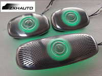 Speaker Plafon Mobil Speaker Atap Dengan Lampu Ambient untuk Mercedes Benz W205 X253 W213 W222 W447 Interior