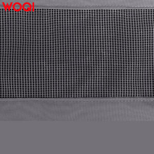 Housse de barbecue d'extérieur Woqi, taille universelle XL, imperméable, résistante aux UV, coupe-vent, tissu Oxford noir - Product Image 1