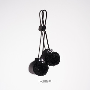 Nouveau pendentif de sac en <span class=keywords><strong>fourrure</strong></span> créatif à motif écossais, boule en peluche, accessoires décoratifs, plusieurs couleurs au choix, porte-clés style ethnique - Product Image 6