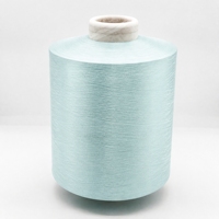 Fil texturé teint 100 % nylon haute ténacité 70D/24F/2-Dty pour chaussettes, idéal pour le tricot et le tissage, absorbant l'humidité