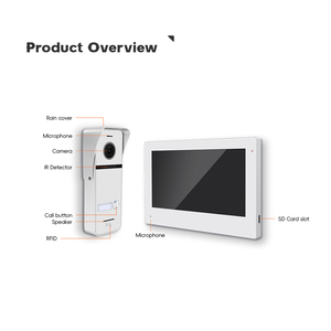 Smart Tuya App Video Doorbell <strong>System</strong> 1080P <strong>WiFi</strong> TCP <strong>IP</strong> with PIR Video Recording Waterproof <strong>Intercom</strong> for Villa - Product Image 3