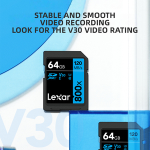 การ์ดเอสดี SD800P Lexar เกรดทนทานระดับ32GB ระดับ10สำหรับกล้อง Point-and-shoot ใช้ในชีวิตประจำวัน - Product Image 6